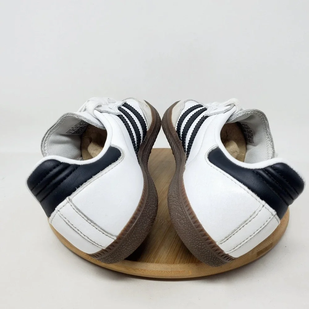 Adidas Samba OG Shoes Mens 5 White Black Gum Soccer Low Turf Indoor Sneaker